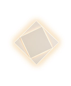 Dakla White Applique / Ceiling Light