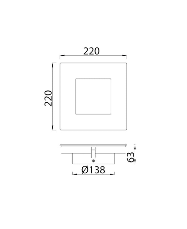 DALIA 22 CM KAHVERENGİ-ALTIN APLİK