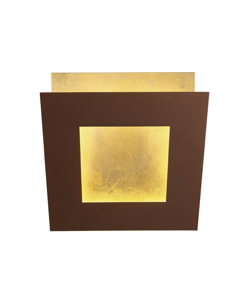 DALIA 22 CM KAHVERENGİ-ALTIN APLİK