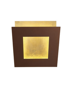 DALIA 22 CM KAHVERENGİ-ALTIN APLİK