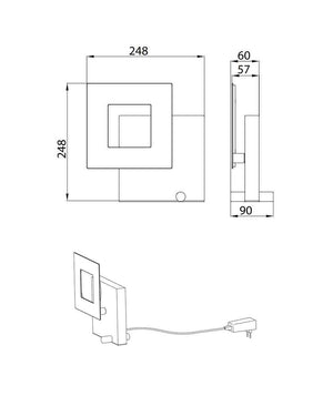 DALIA SİYAH MERMER GÖRÜNÜMLÜ METAL MASA LAMBASI