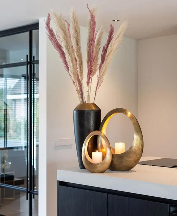 Danito Büyük Boy Siyah Vazo