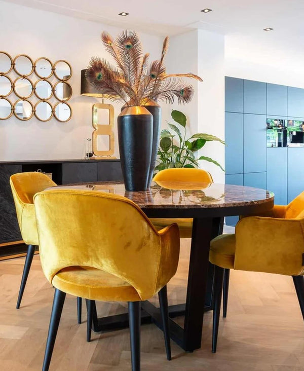 Danito Orta Boy Siyah Vazo