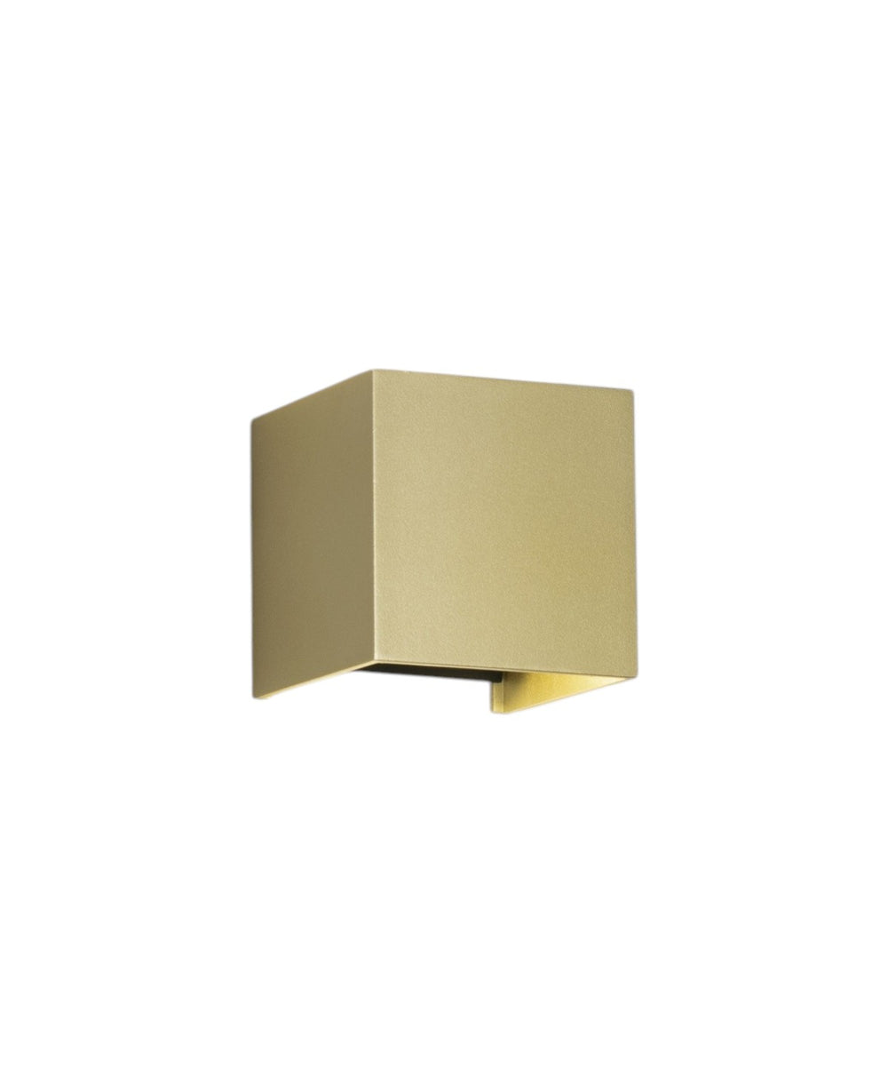 Davos 10x10 Gold Sconce