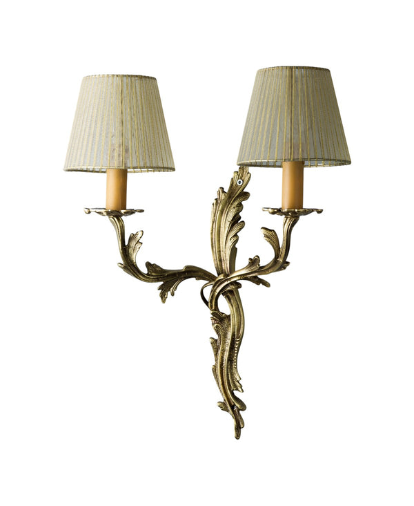 Desir 2 Kollu Şapkalı Eskitme Pirinç Aplik