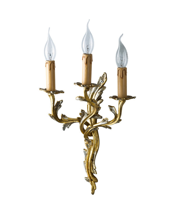 Desir 3 Kollu Altın/Gümüş Varak Aplik