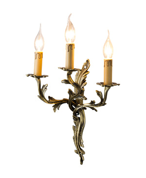 Desir 3 Kollu Eskitme Pirinç Aplik