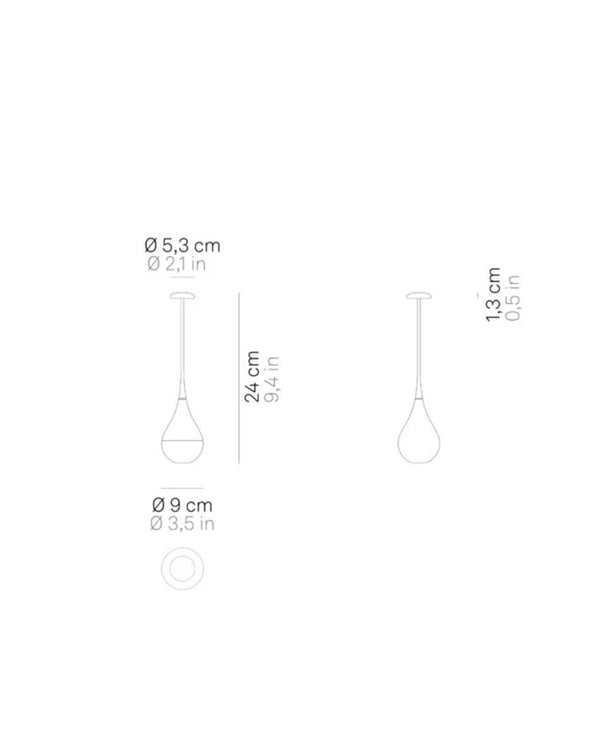 Dondolina Şarjlı Masa Lambası - Siyah