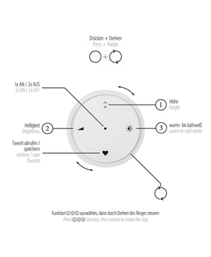 Pure E-Popup Bronz Avize