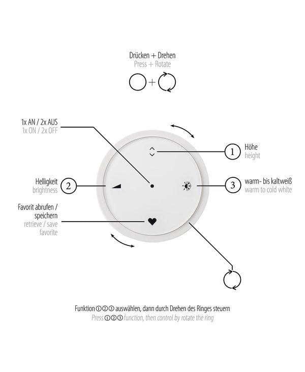 Pure E-Popup Bronz Avize