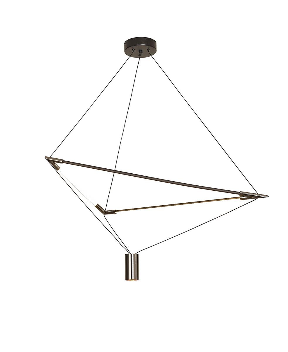 ELECTRA BÜYÜK BOY SİYAH KROM SARKIT