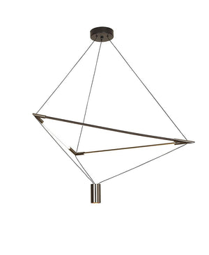 ELECTRA BÜYÜK BOY SİYAH KROM SARKIT