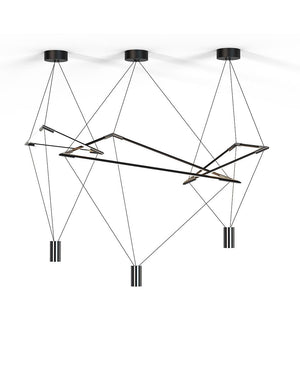 ELECTRA BÜYÜK BOY SİYAH KROM SARKIT