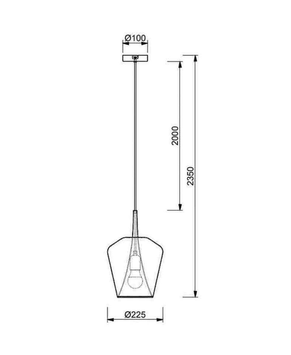 ELSA ALTIN RENK CAM SARKIT