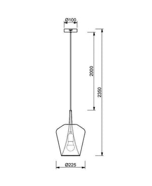 ELSA ALTIN RENK CAM SARKIT