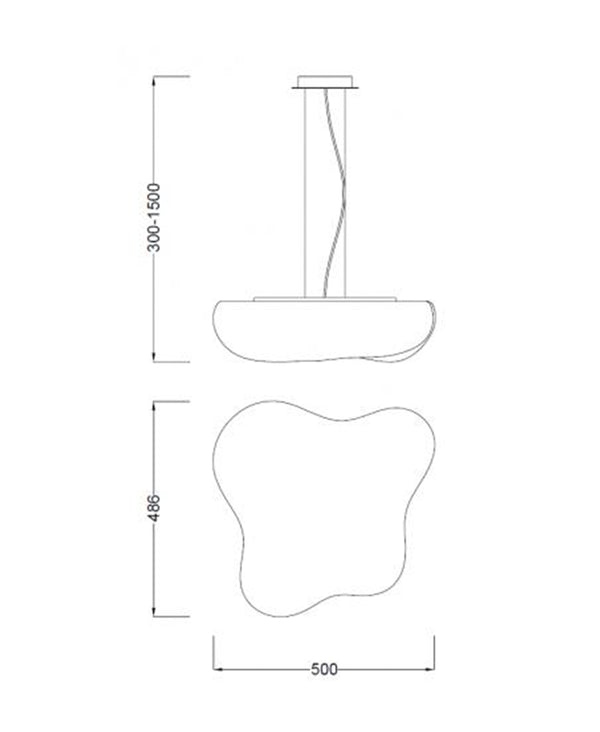 Eos Küçük Boy Sarkıt
