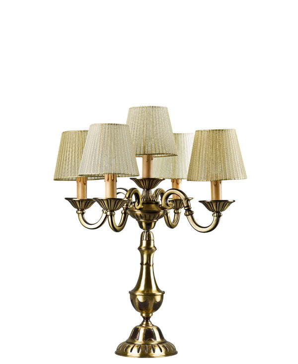 Evoque 5 Kollu Eski̇tme Pi̇ri̇nç Abajur