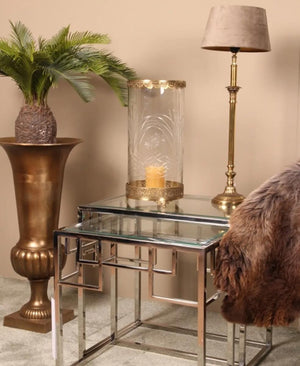 Fadida 45 cm Bronz Mumluk