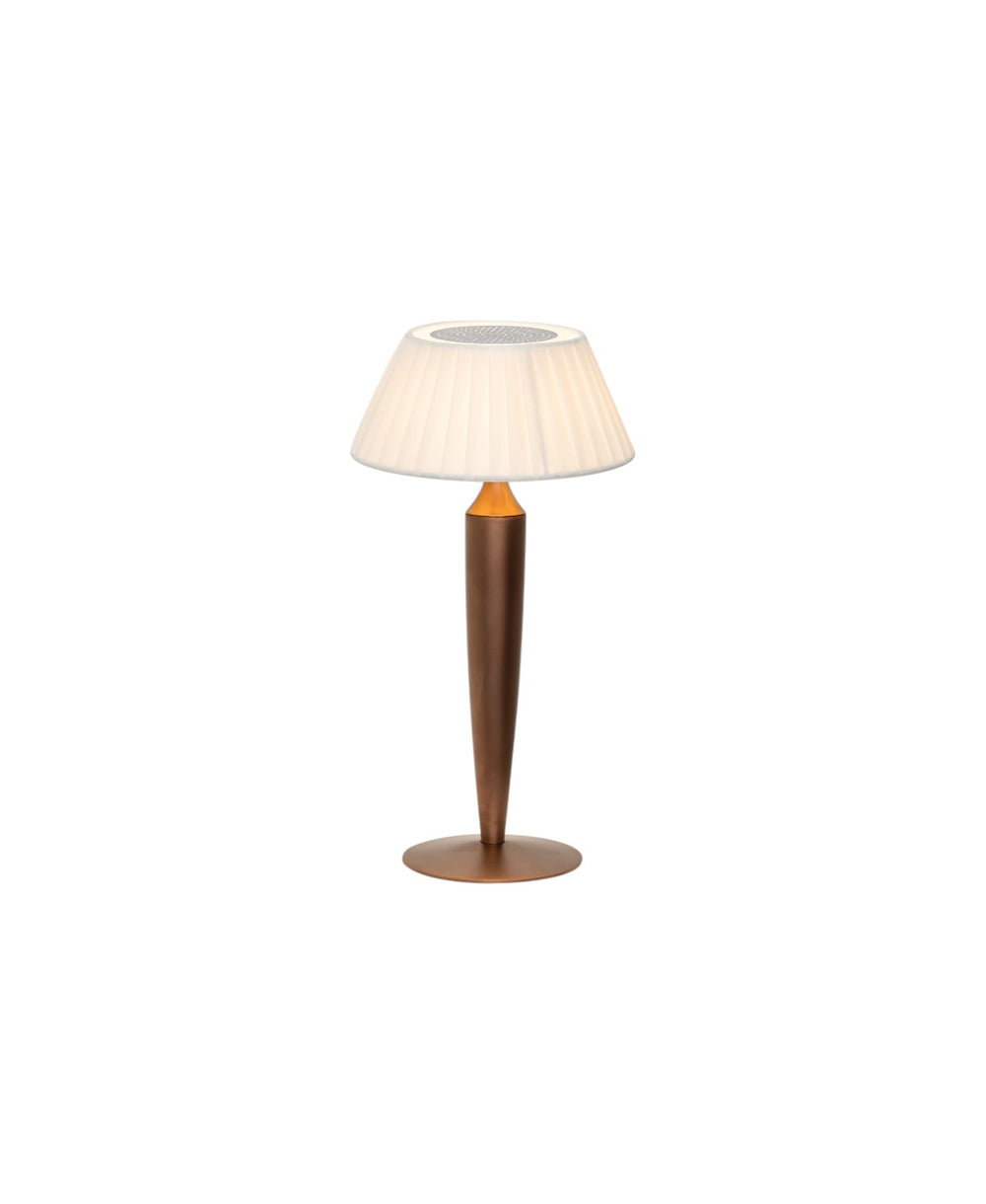 Carolina Rechargeable Table Lamp - Bronze