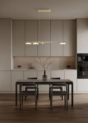 Bilia Transparent Spherical Small Pendant Light