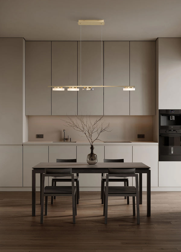 Bilia Transparent Spherical Small Pendant Light