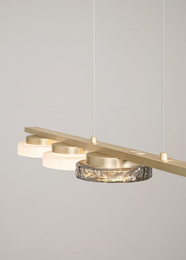 Bilia Transparent Spherical Small Pendant Light