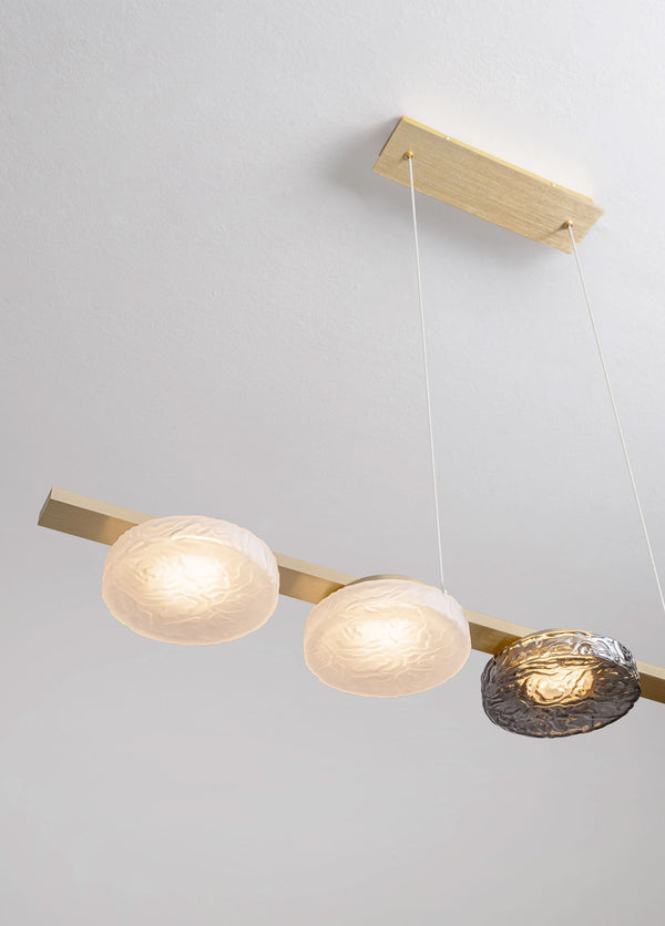 Bilia Transparent Spherical Small Pendant Light