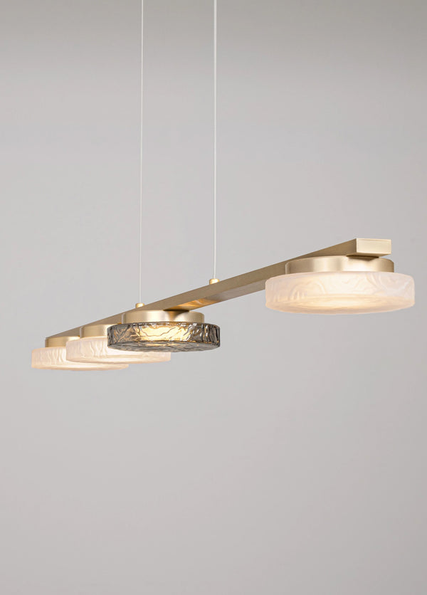 Bilia Transparent Spherical Small Pendant Light