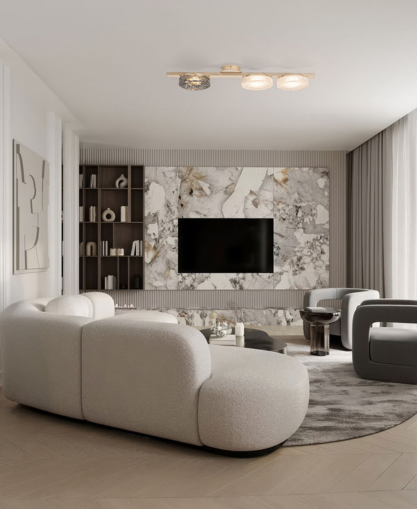 Bilia Transparent Spherical Small Pendant Light