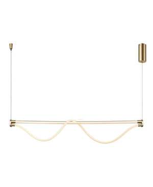 Fugaz Altın Uzun Avize