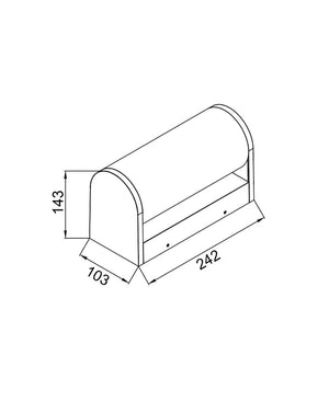 Gant Outdoor Wall Sconce