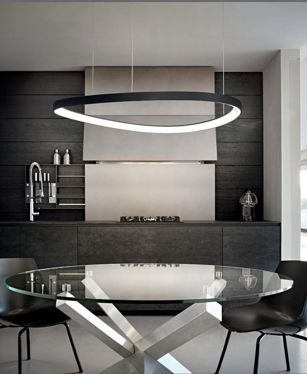 Bilia Transparent Spherical Small Pendant Light