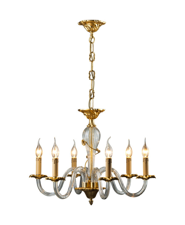 Gisele 6-Arm Chandelier