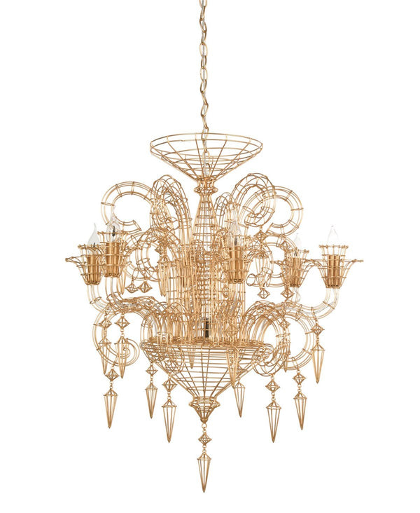 GLORIA ALTIN 6 KOLLU AVİZE