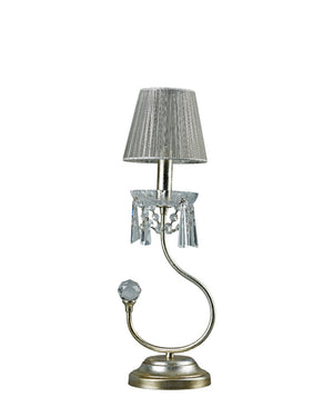 Gloria Gümüş Abajur