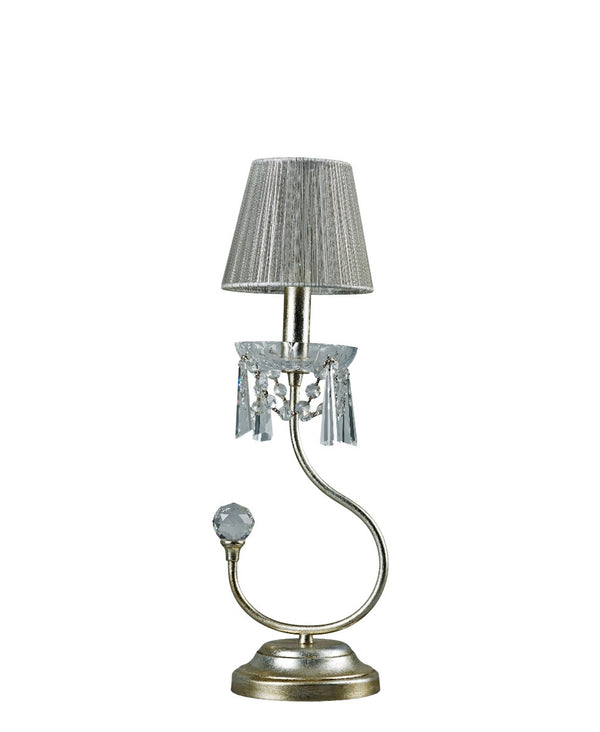 Gloria Gümüş Abajur