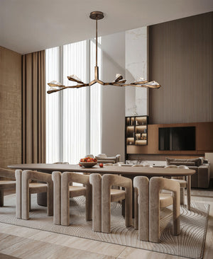 Bilia Transparent Spherical Small Pendant Light