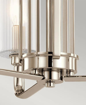 KIMROSE 3 KOLLU NİKEL AVİZE