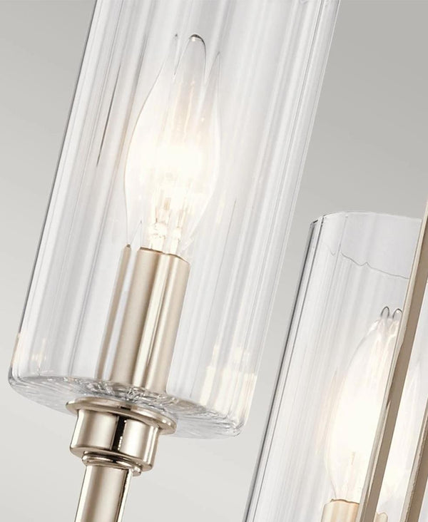 KIMROSE 3 KOLLU NİKEL AVİZE