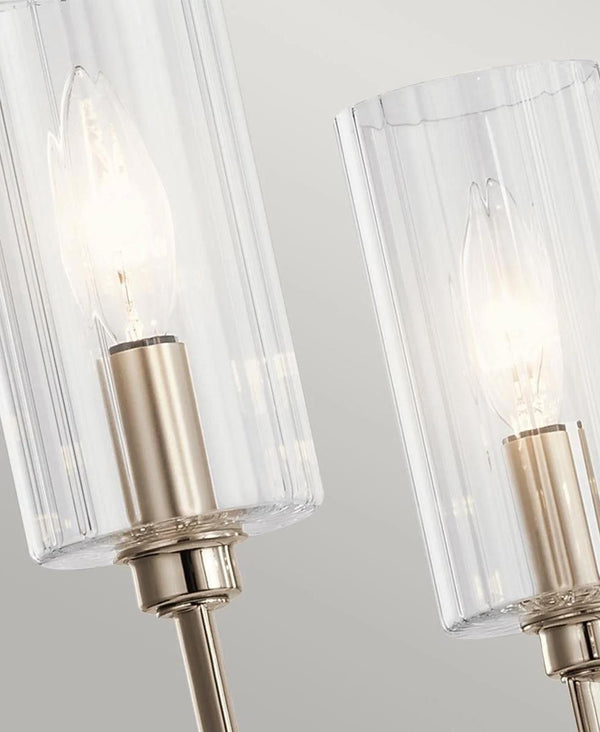 KIMROSE 6 KOLLU NİKEL AVİZE