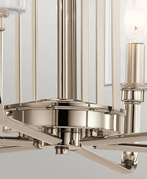 KIMROSE 6 KOLLU NİKEL AVİZE