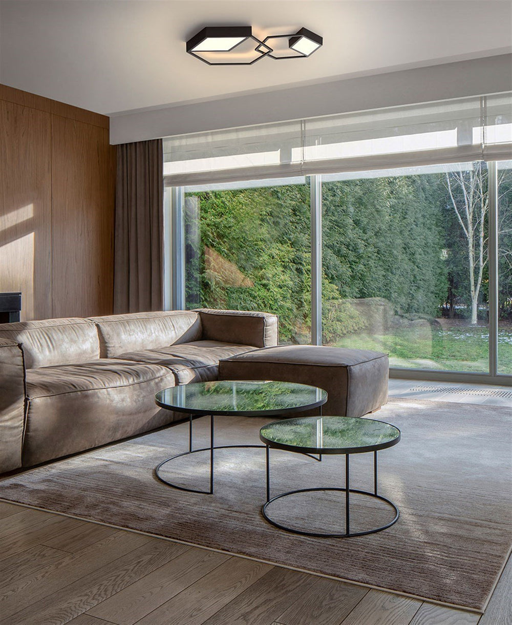 KUBICK BÜYÜK BOY SİYAH APLİK/PLAFONYER