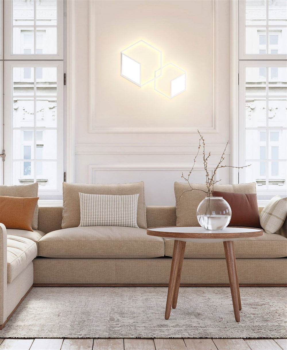 Kubick Küçük Boy Beyaz Apli̇k/Plafonyer