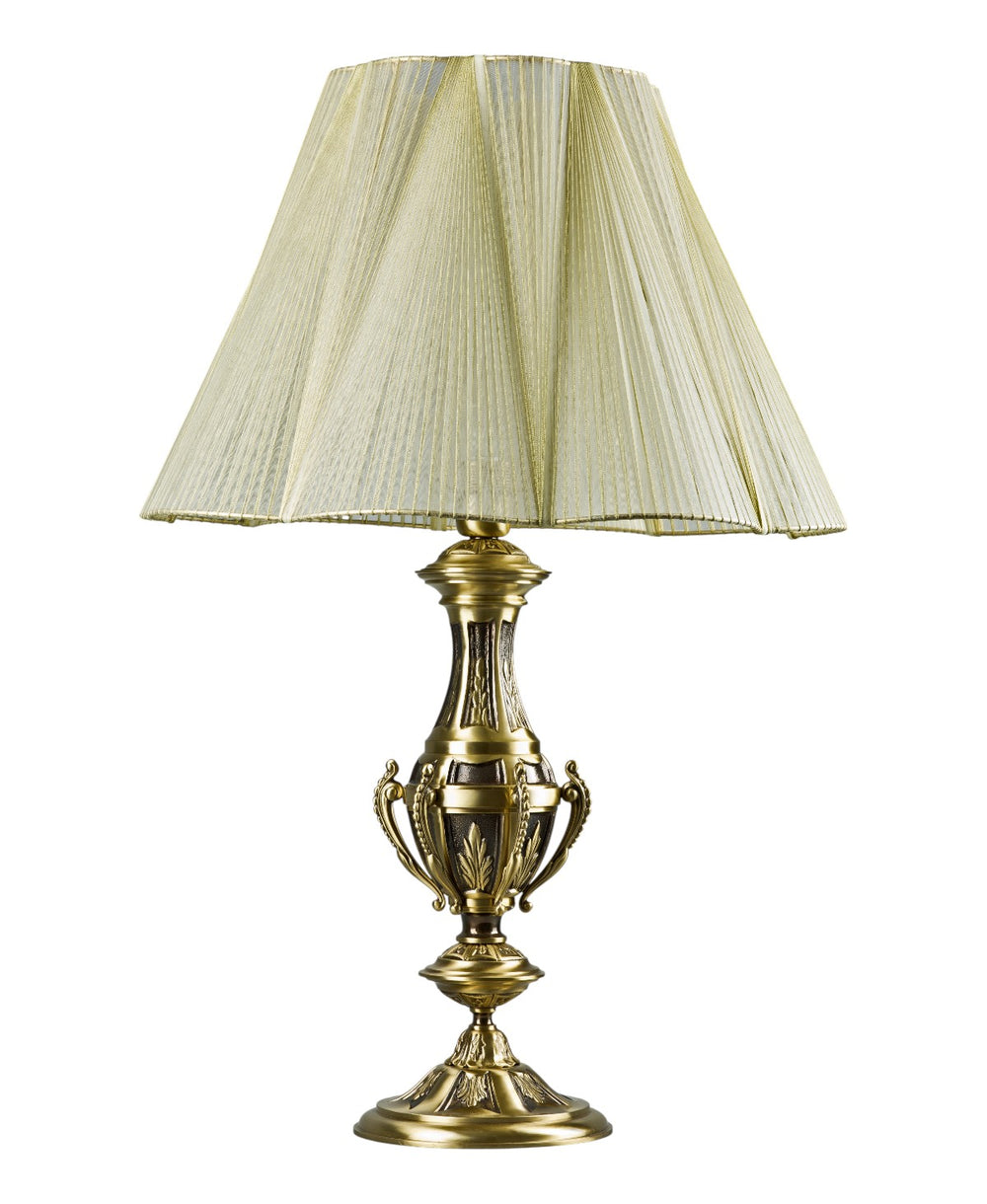 Lenoir Distressed Brass Lampshade