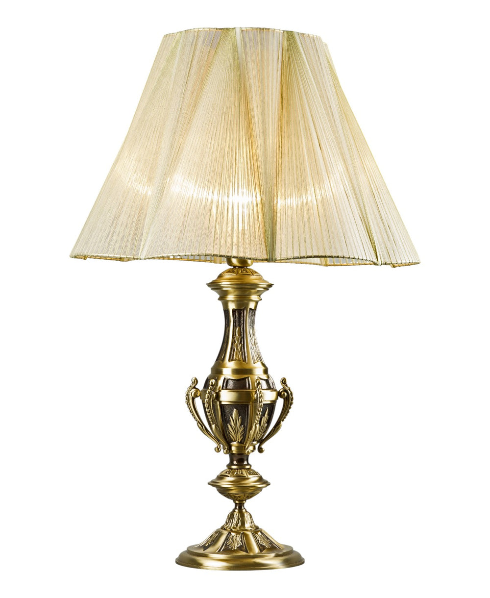 Lenoir Distressed Brass Lampshade