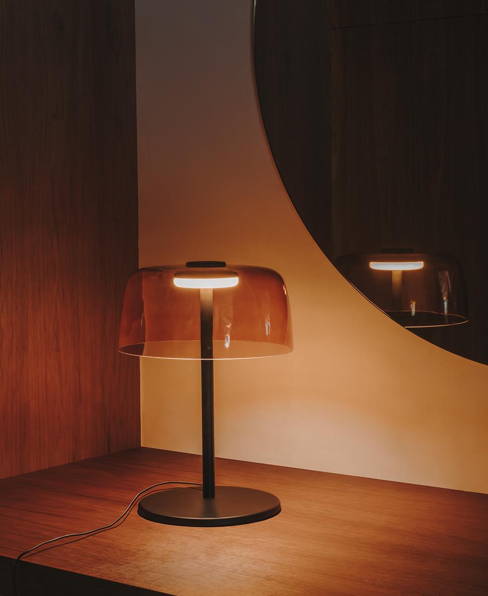 Levels 32 cm Amber Renk Masa Lambası