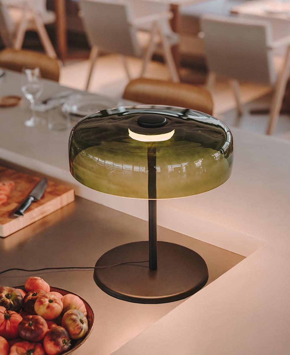 Levels 42 cm Yeşil Renk Masa Lambası