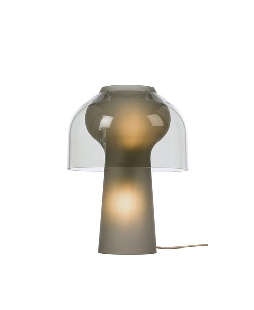 Lilly Füme Cam Masa Lambası