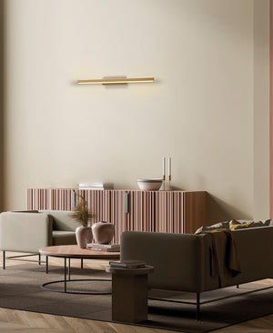 Lineal 60 cm Mat Altın Aplik