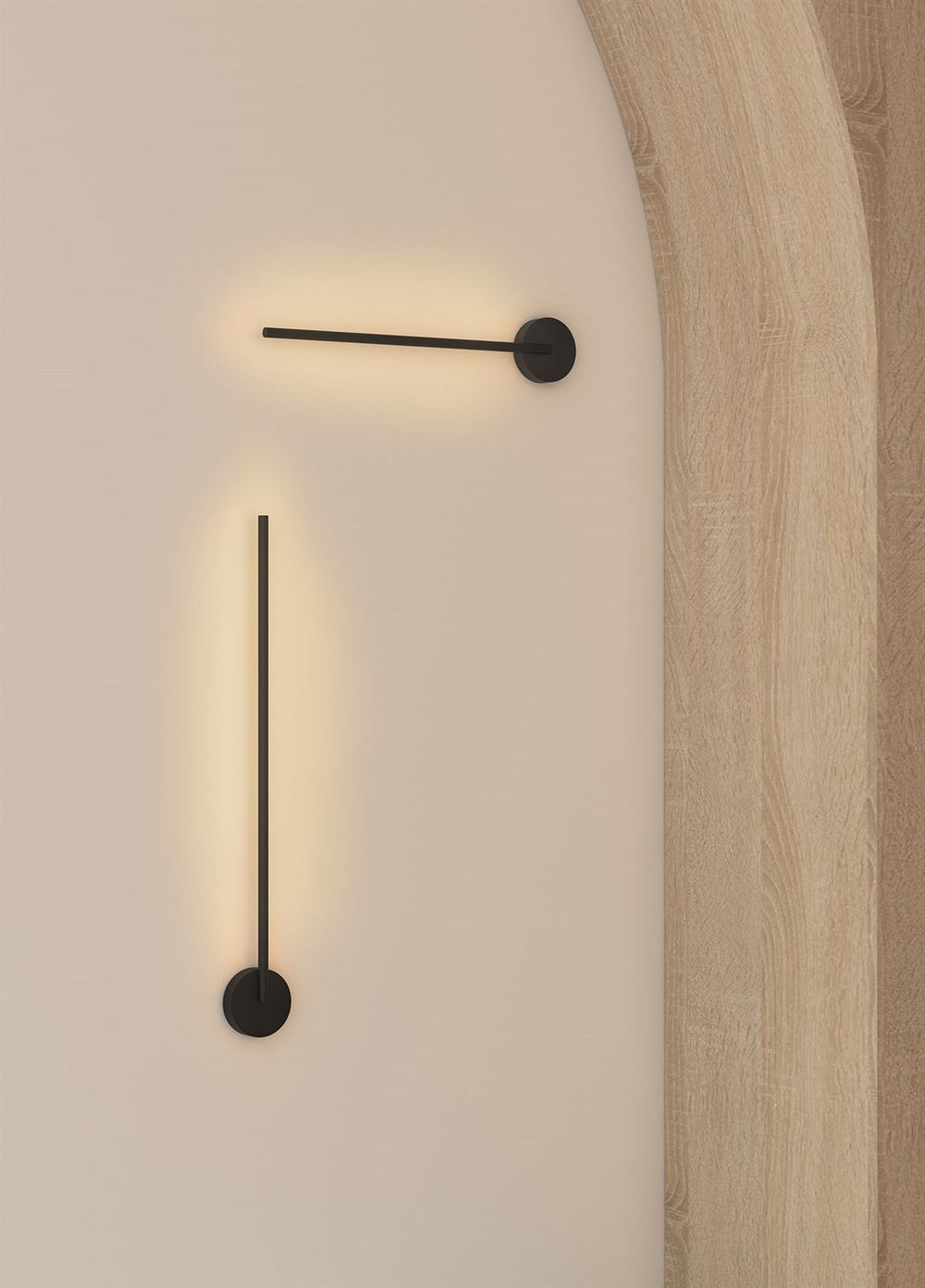 Lines Dikey Altın Aplik